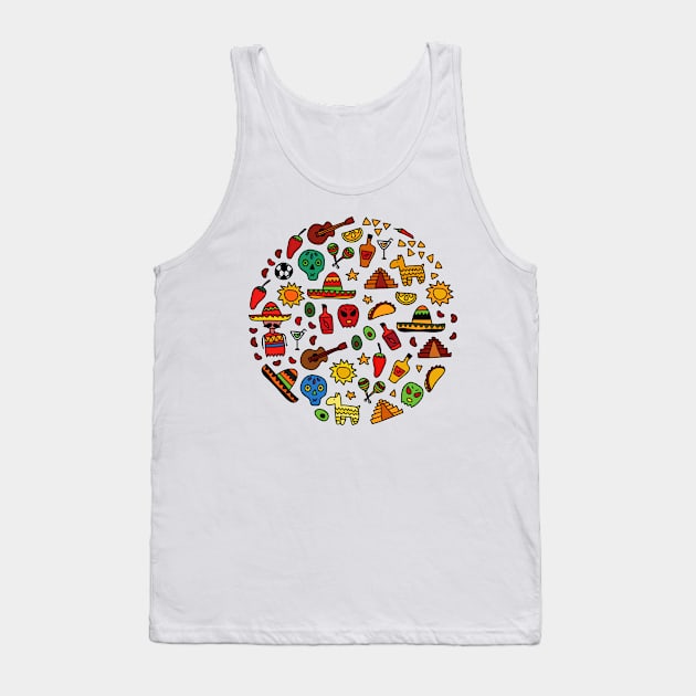 Mexican Life Tank Top by Digster